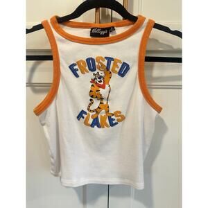 Kelloggs Frosted Flakes tank cereal brand medium